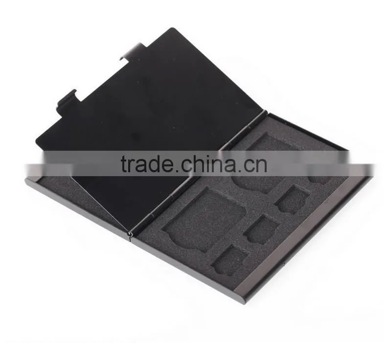Aluminum memory card box