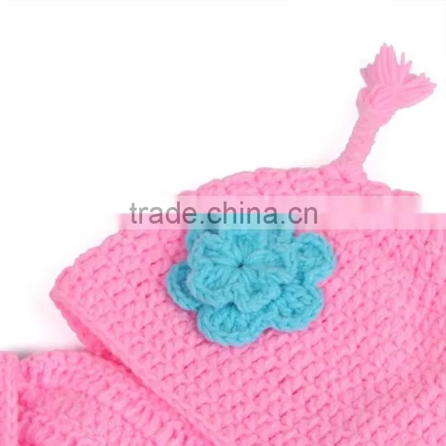 Photo Prop Knitted Baby Set Clothing Butterfly Shape Baby Clothing Sets