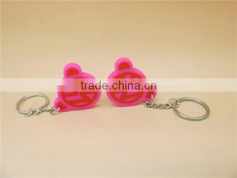 New fashion bear volkswagen shape keychain