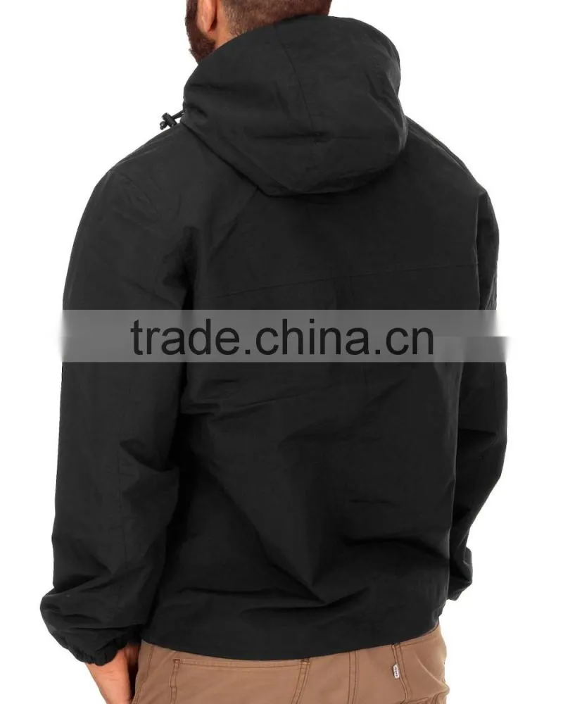 100% polyester lightweight waterproof windbreaker