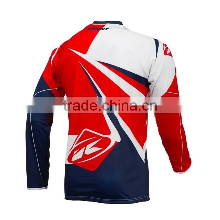 100% polyester MTB downhill jersey used cycling
