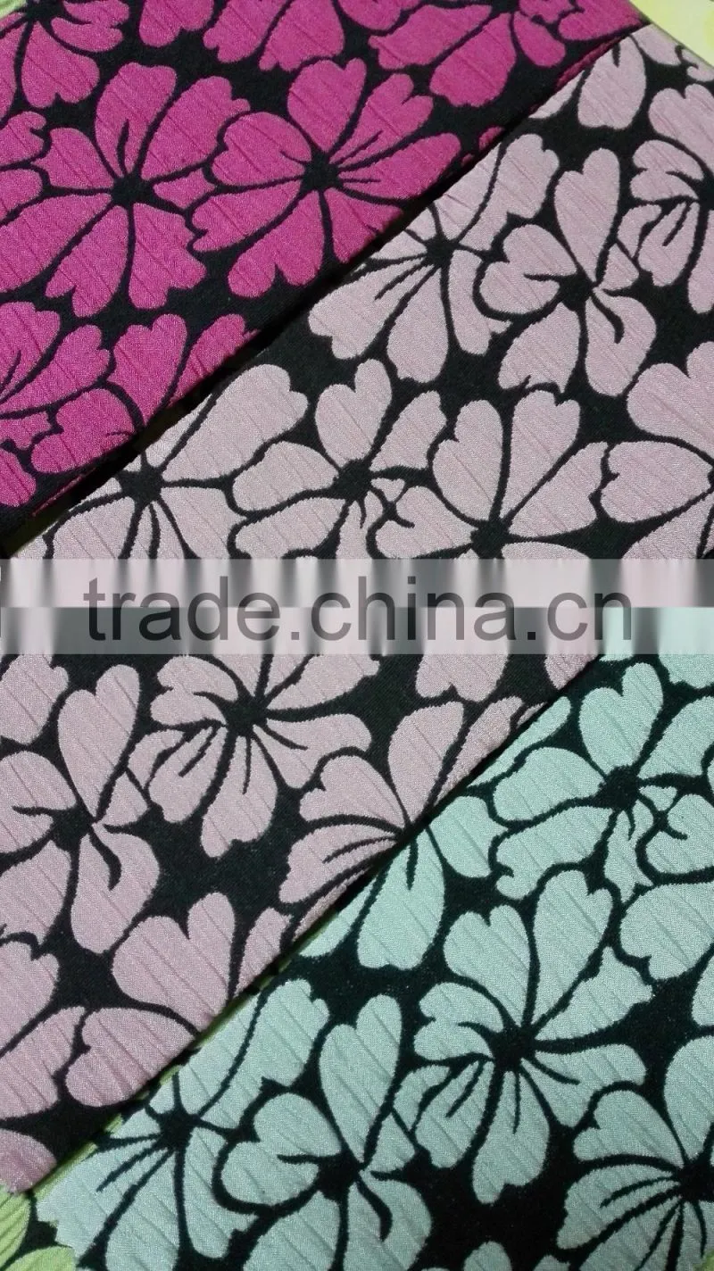 T/C/SP woven jacquard for women's dress