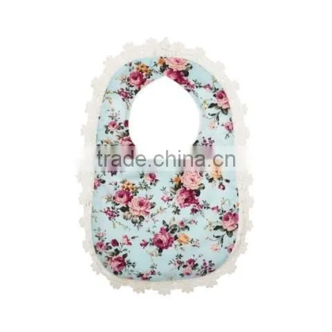 Reversible Baby Bonnet Flower Plain Pattern Lace Fanric Spring Baby Hat