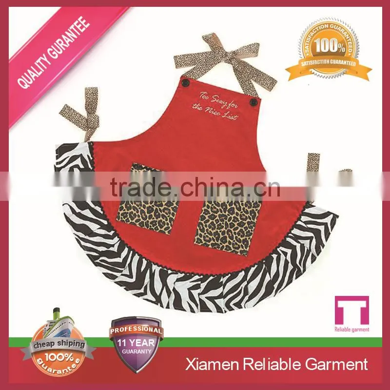 2016 prior design New cute high quality lovely ruffle kids apron