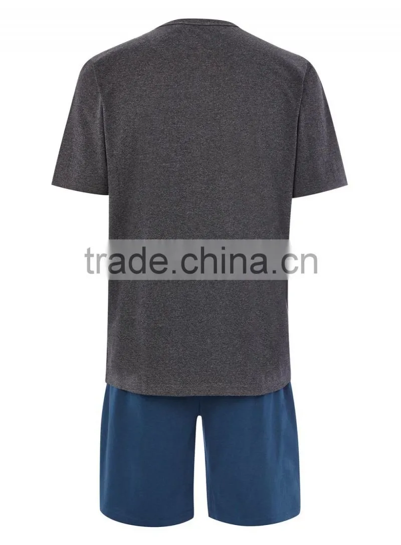 Contrast Jersey Lounge wear Set