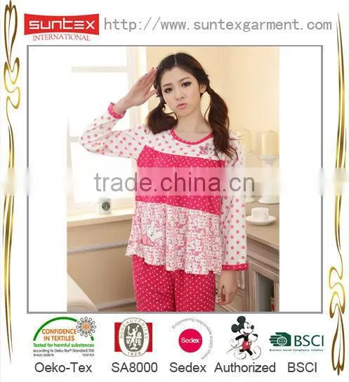Long Sleeve Women Sexy See Through Sleepwear