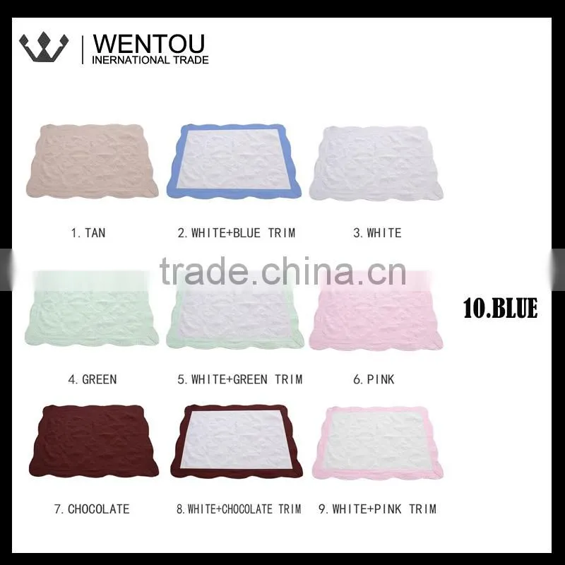 New Arrival Embroidered Baby Blanket
