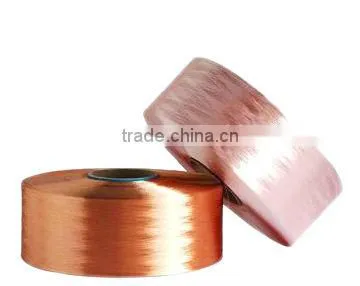POY 500D/96F polyester yarn manufacturer from CHINA ,dope dyed for final DTY yarn