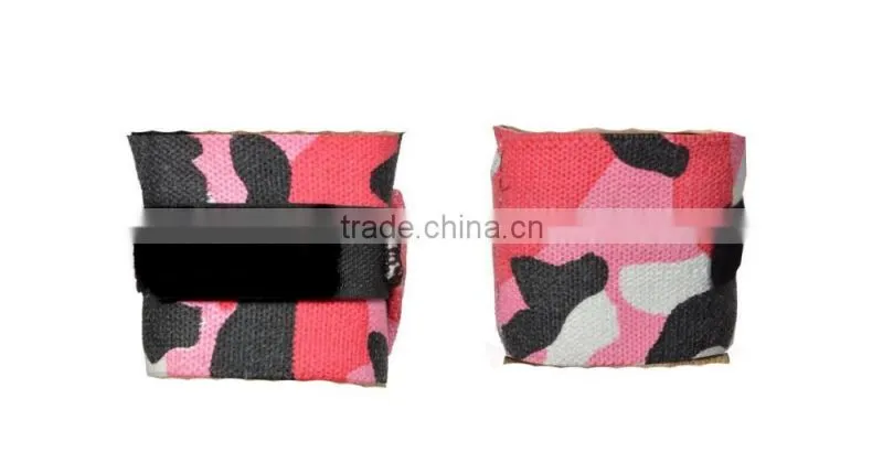 Custom Camo Printed Crossfit Fitness Wrist Wraps with Customized logo