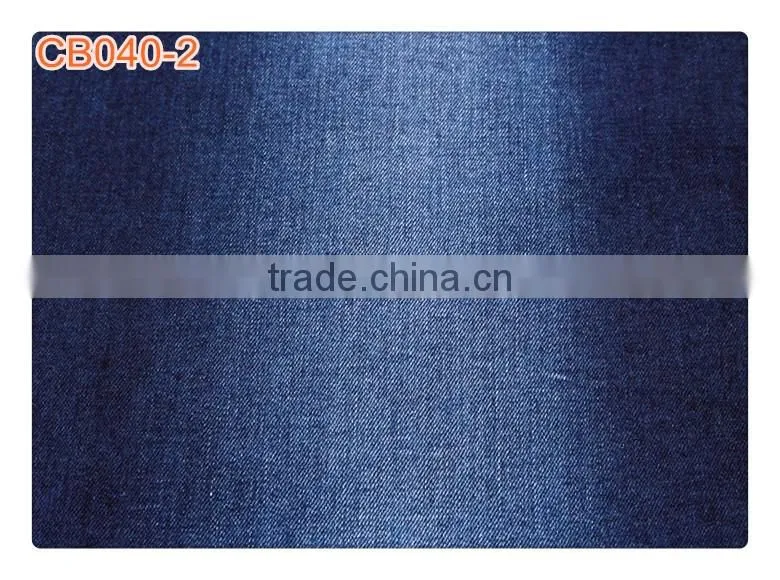 Certificated Unique Color organic denim fabric