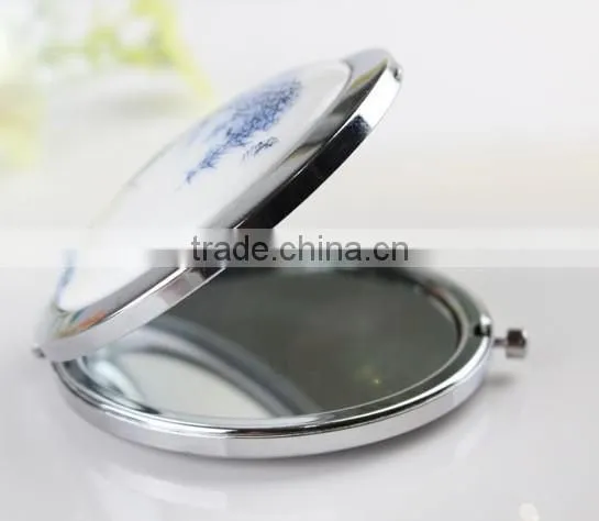Factory Supply Low-Cost Promotions Small Mirrors Souvenir Pocket Mirror,Cosmetic Mirror / Pocket Mirror / Compact Make Up Mirror