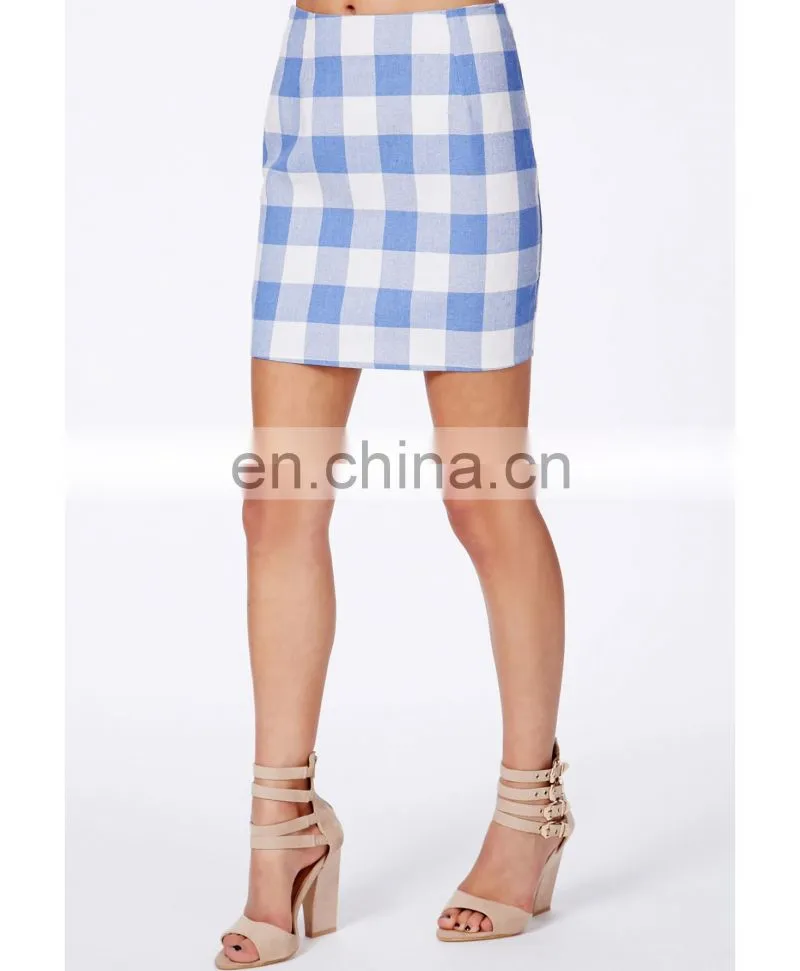 High quality cheap price women latest skirt and blouse