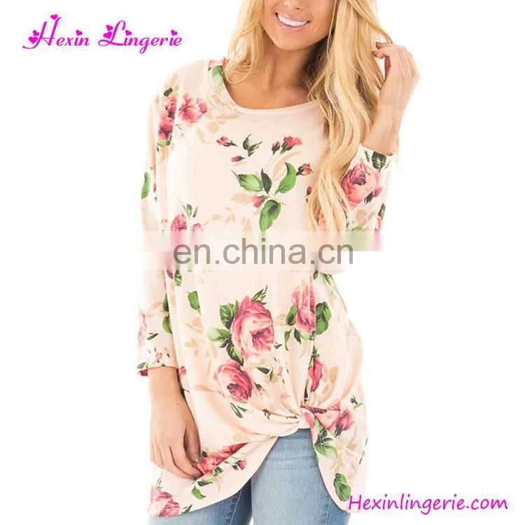Drop Shipping halter hollow v neck loose fashion women winter blouse tops