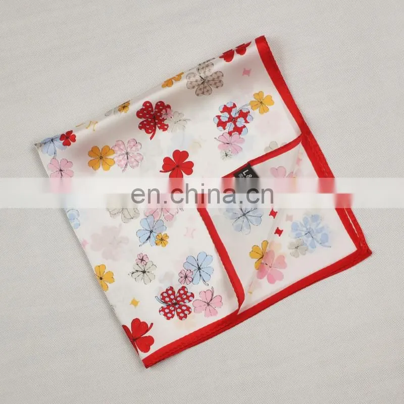 High quality women silk foulard scarf