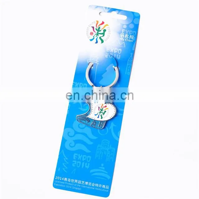 high quality gifts men zinc alloy metal keychain