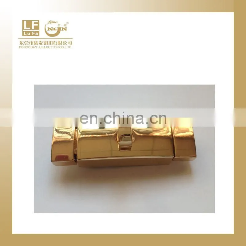 custom lock metal bag buckle