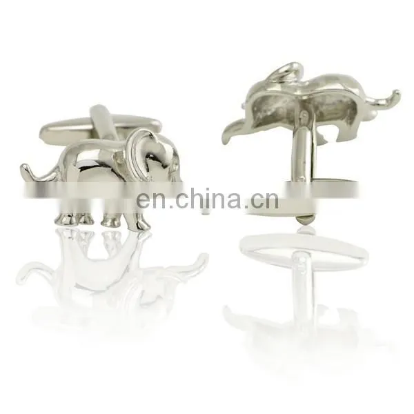 Custom Logo Stainless Steel Watch Movement Cufflinks
