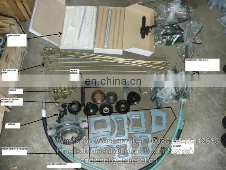BD850 rabotti diesel injection pump test bench/fuel injection test bench
