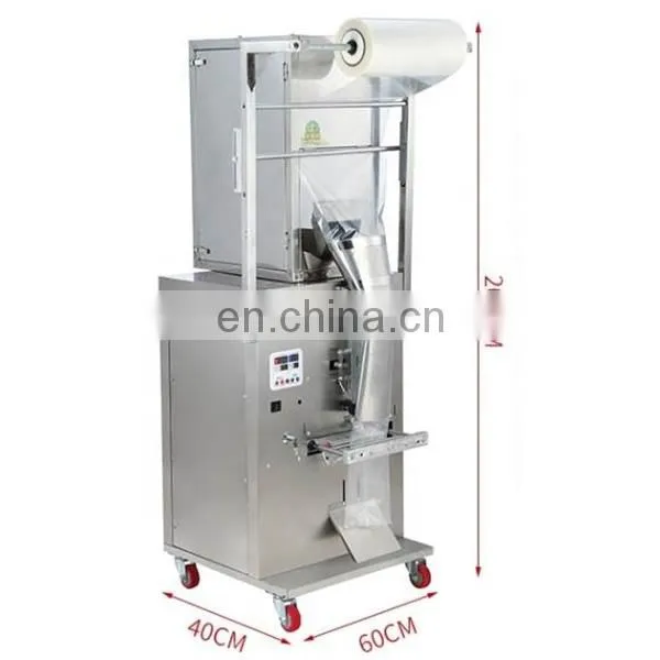 automatic premade stand up sauce pouch filling and sealing packaging machine