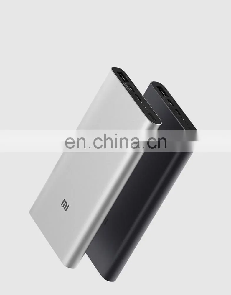 Original Xiaomi Mi Power Bank 3 10000 mAh External Battery portable Quick Charge Supports 18W Fast Charging