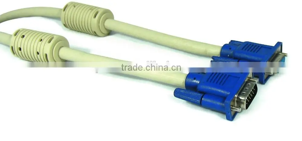 male-to-female 3 4 computer cable with magnet ring from dongguan