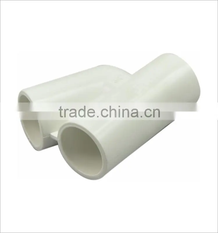 Y Shape PVC Pipe Fittings For Massage Tub