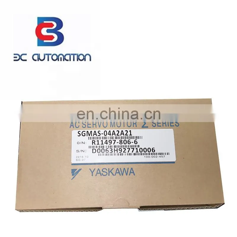 400W High Quality Controller AC servo motor price SGMAS-01A2A-YR11 SGMAS-04ACA21
