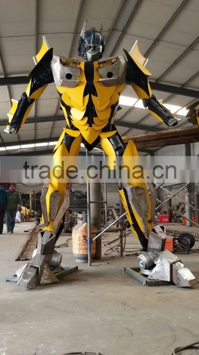modern metal art sculptures for Outdoor decoration Optimus prime