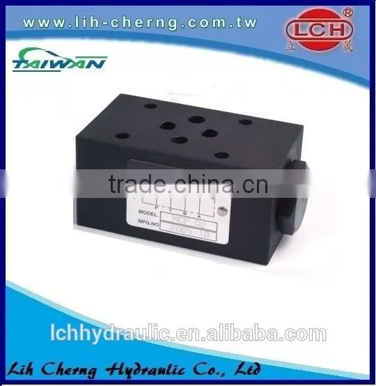 Multiple hydraulic manifold block