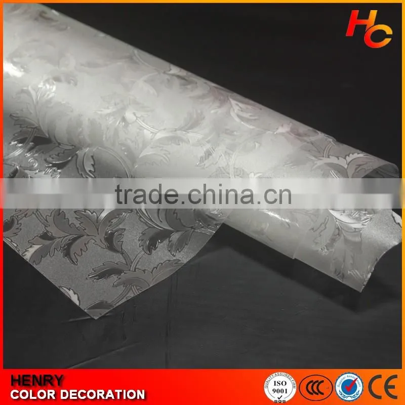 Wholesale self adhesive decorative privacy window film for home or office