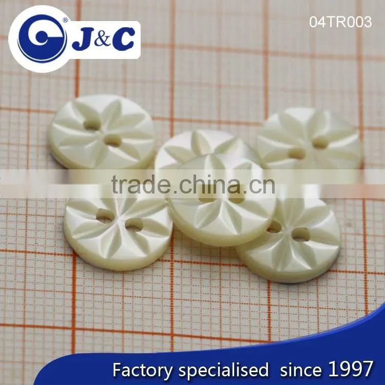 J&C Trocas shell buttons for fashion shirt TR003, TR004