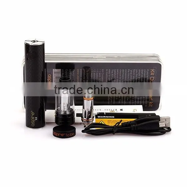 2016 newest Aspire K2/ K3/ K4 Quick Starter Kit aspire vape pens K4 with Nautilus Coil