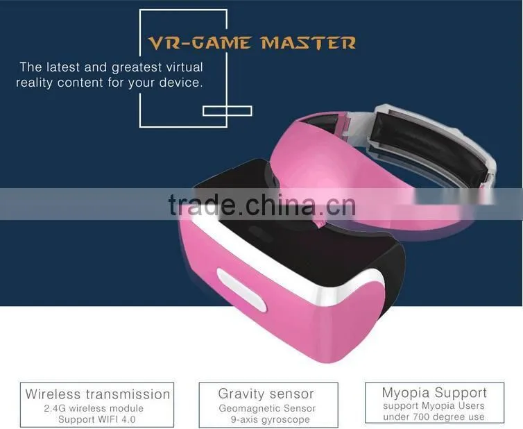 2016 Latest Super Clear Moive All In One VR Headset VR Box VR Game