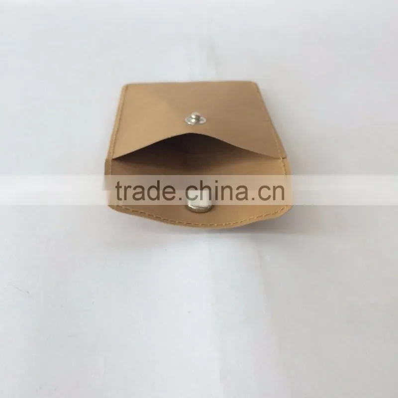 2016 new washable kraft paper bag IC ID card holder