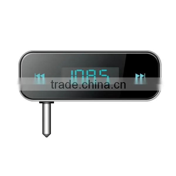 fm transmitter mobile phone,3.5mm audio jack compatible with virtually any Smart Phone and MP3/ MP4