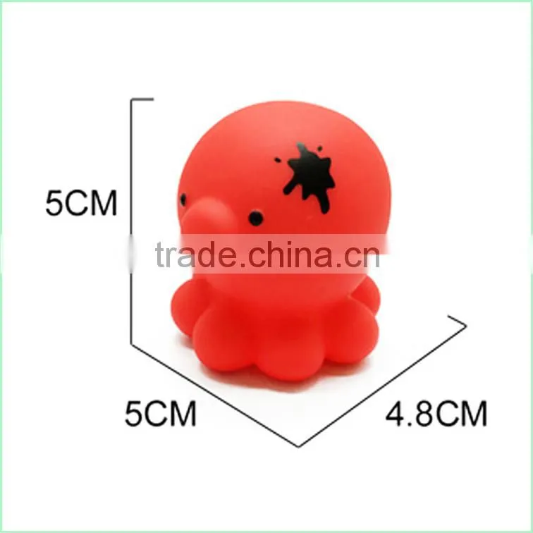 Plastic cartoon farm animals Bath Toys Plastic Water Filled Toys
