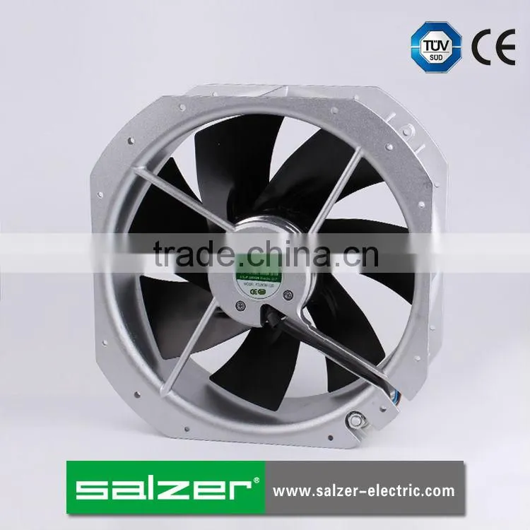 SALZER PD280M-220 Axial Flow Fans with Metal Impeller 280X280X80mm (TUV, CE Approved)