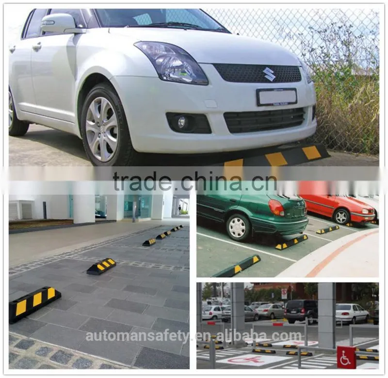 165cm Australia Standard Garage Floor Car Wheel Chock Wheel Stops