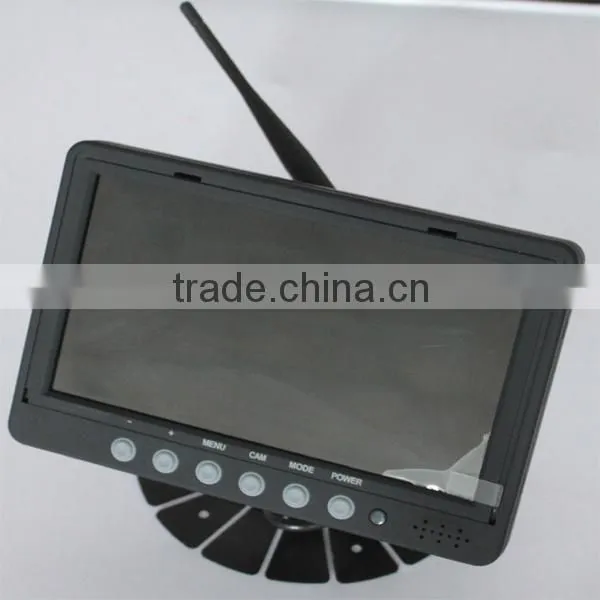 DW-7008 7inch digital signal wireless backup camera system with strong signal, provide stable, secure, confidential signal