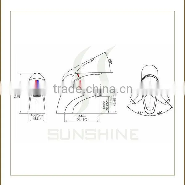 FT-A-24 Artistic Stainless Steel Basin faucet