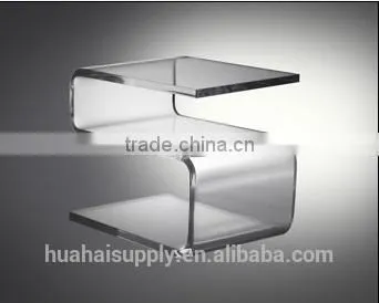 fashion shape acrylic clear furniture use for home or hotel