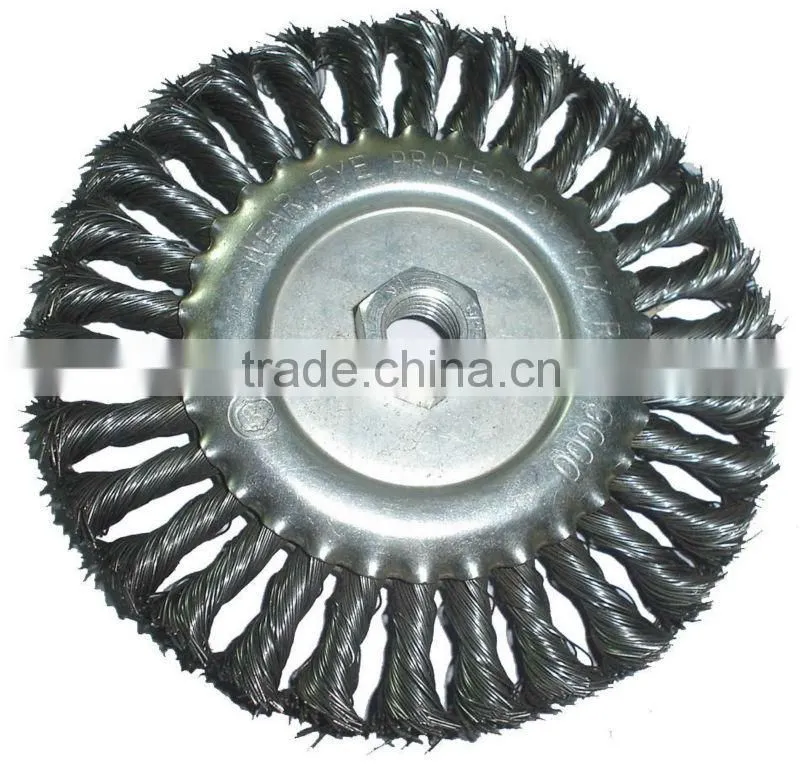 Twisted wire brush,steel wire brush