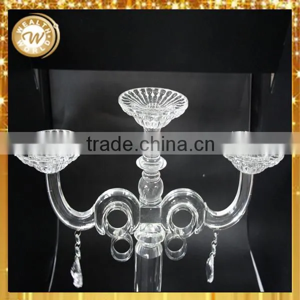 Durable hot-sale crystal k9 candle holder