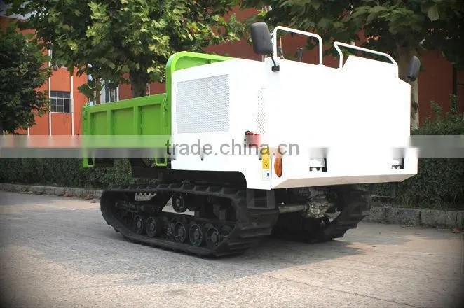 Tracked Dumper Truck for sale,53hp,load 2280kgs,Hydrostatic Transmission with CE