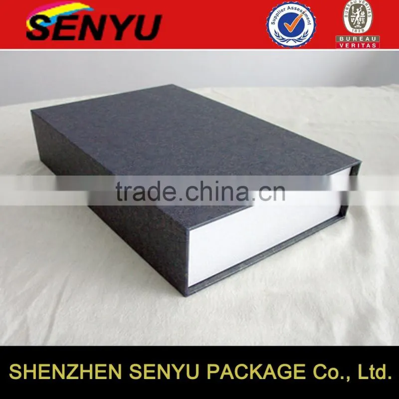 2016 creative design, brown kraft paper gift hard paper packaging boxes for retail