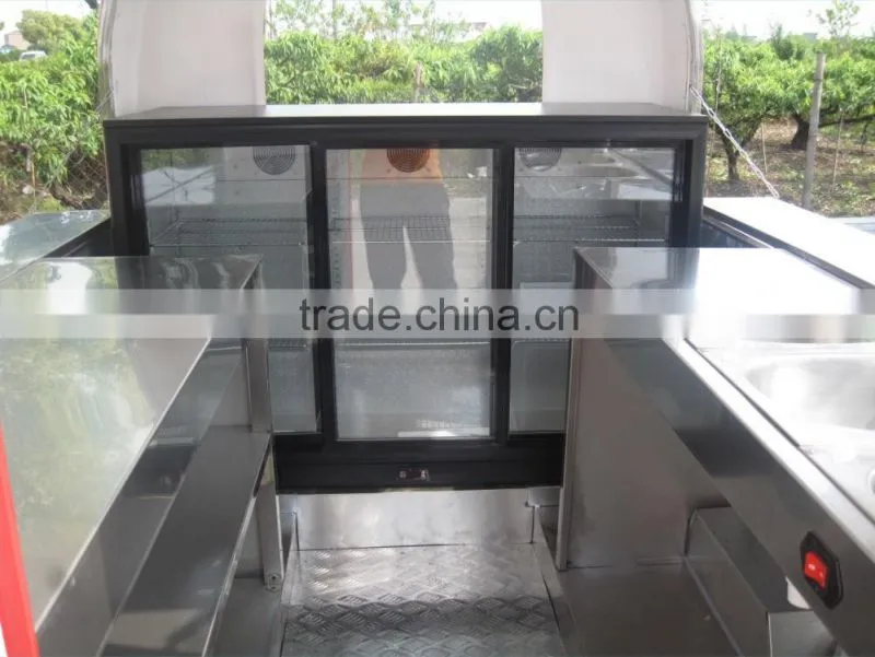 factory price. snack customized concession food cart