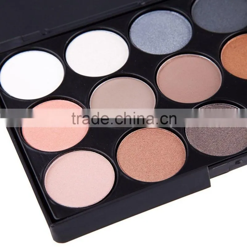 Natural 15 Colors Eye shadow Comestic Long Lasting Makeup Eyeshadow Palette For Women 3 patterns For Choose