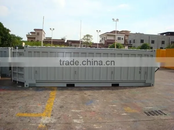China reliable factory price 20ft half height buk container