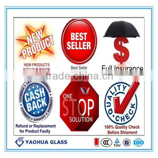 4-19mm Heat strengthened glass with CCC&CE&SMK&ISO9001