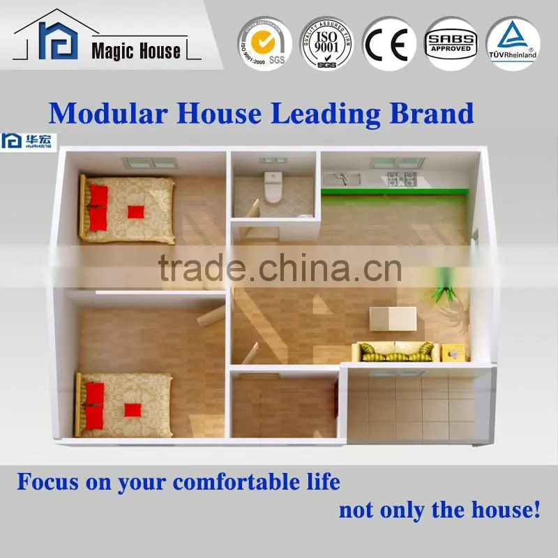 Australia Steel Frame Modern Design China Prefabricated Homes/expended light steel small villa